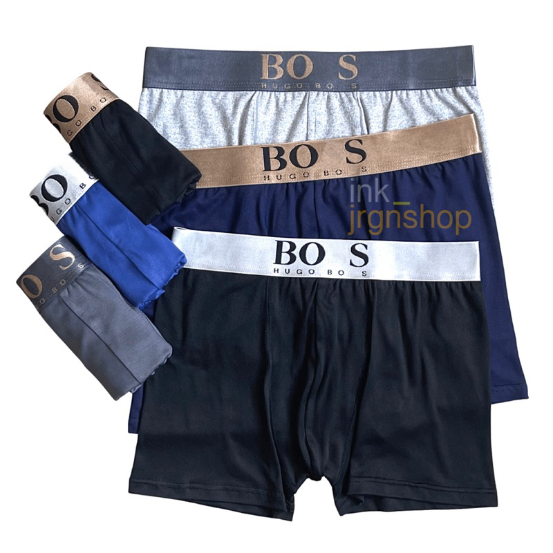 CELANA DALAM PRIA (1 BOX ISI 3 PCS) / CELANA DALAM PRIA BOXER DEWASA / SEMPAK PRIA