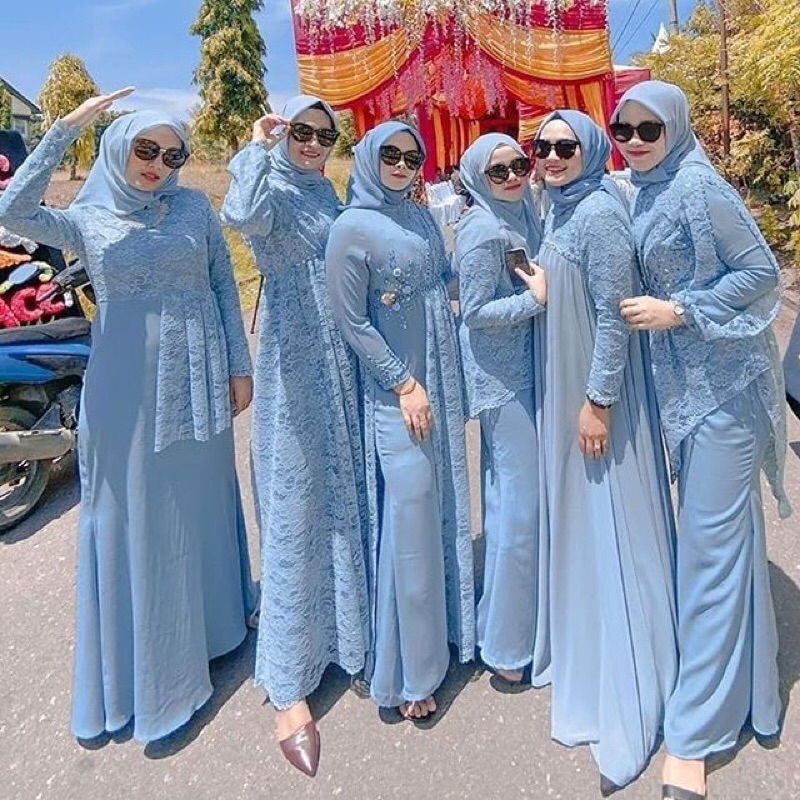 SET KAIN SATIN BRIDESMAID/BAHAN SERAGAM SET (BRIDESMAID).