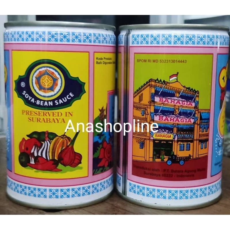 

Tauco bahagia 425gr / taucu / taotjo / tao jiew / taoco