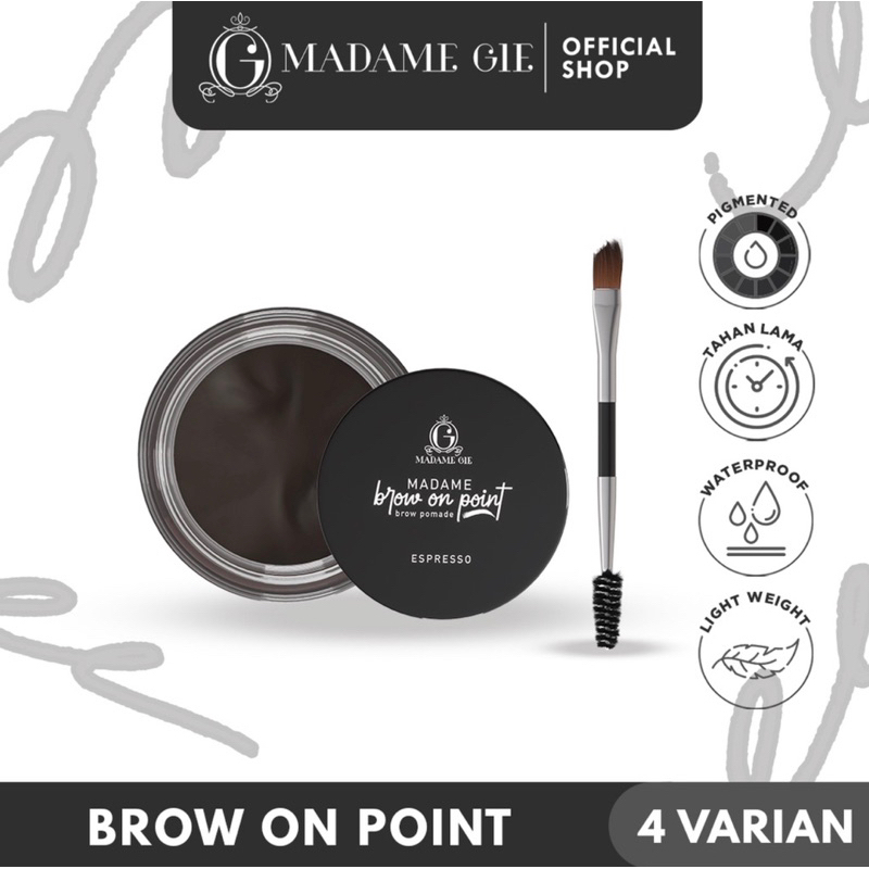 Madame Gie Brow On Point | Eyebrow Pomade