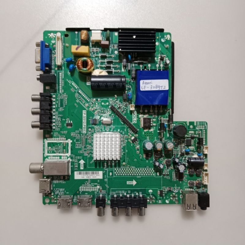 MB - MAINBOARD - MESIN TV LED AKARI LE-3289T2 - LE 3289T2