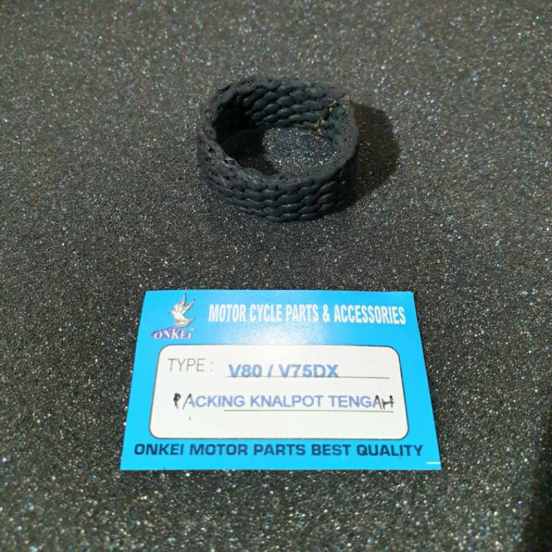 PAKING ASBES PACK TENGAH KNALPOT V80 / V75DX - MERK ONKEI