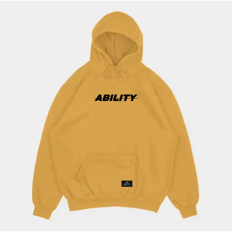 ABILITY HOODIE PRIA &amp; WANITA ( M L XL XXL )