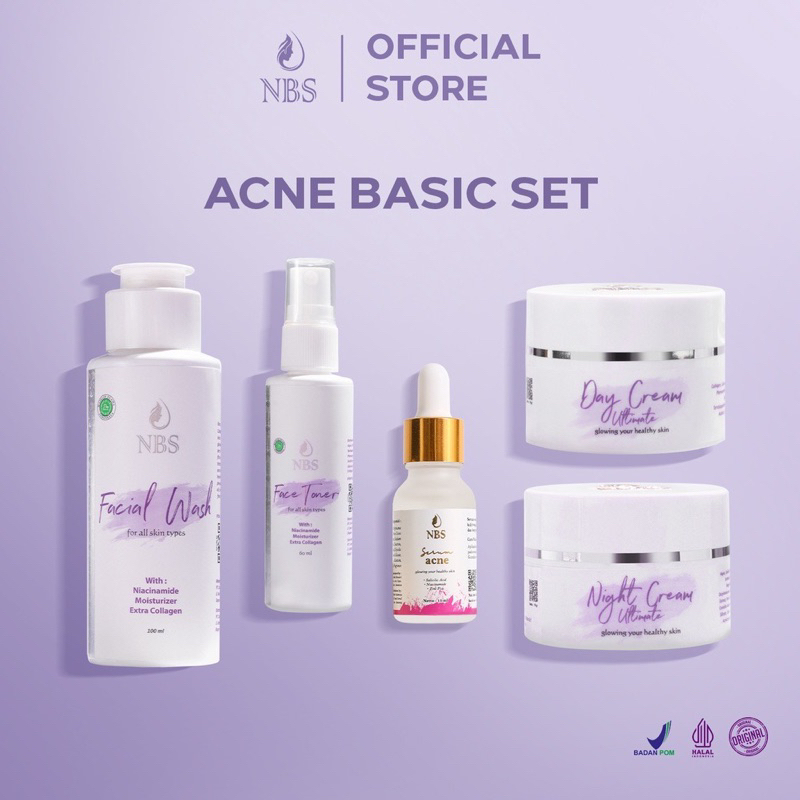NBS PAKET ULTIMATE ACNE SERIES | SKINCARE JERAWAT