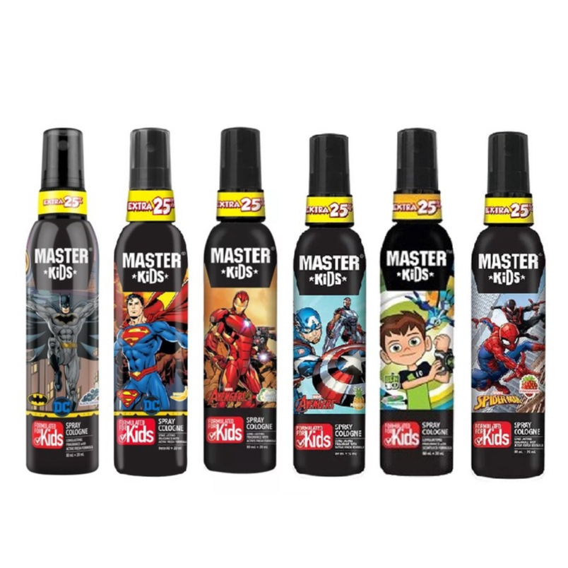 Master kids spray cologne 100ml Mix