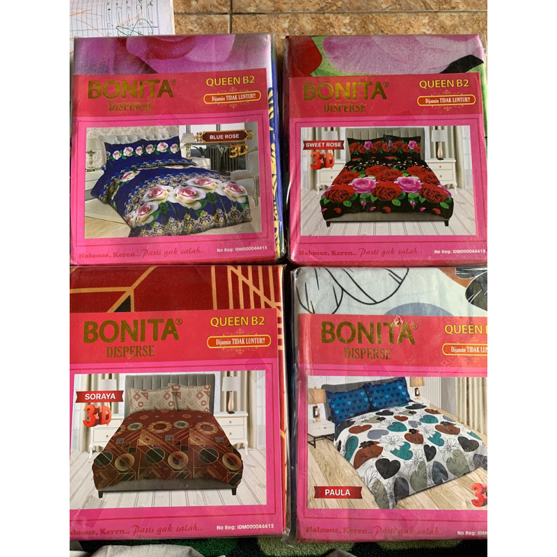 Sprei Bonita Queen B2 160x200