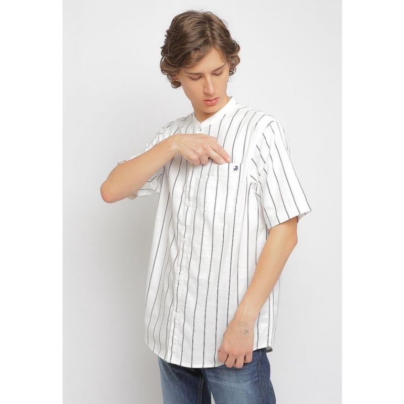 Baju Koko Pria Original Lois KLS334WH