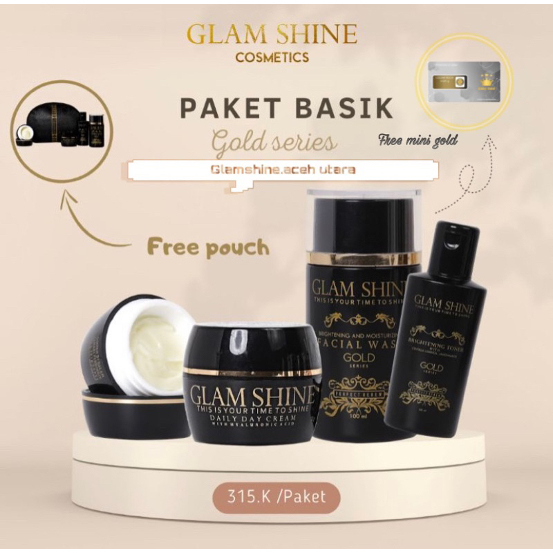 GLAMSHINE SkINCARE/GLAMSHINE GOLD SERIES/GLAMSHINE ORIGINAL