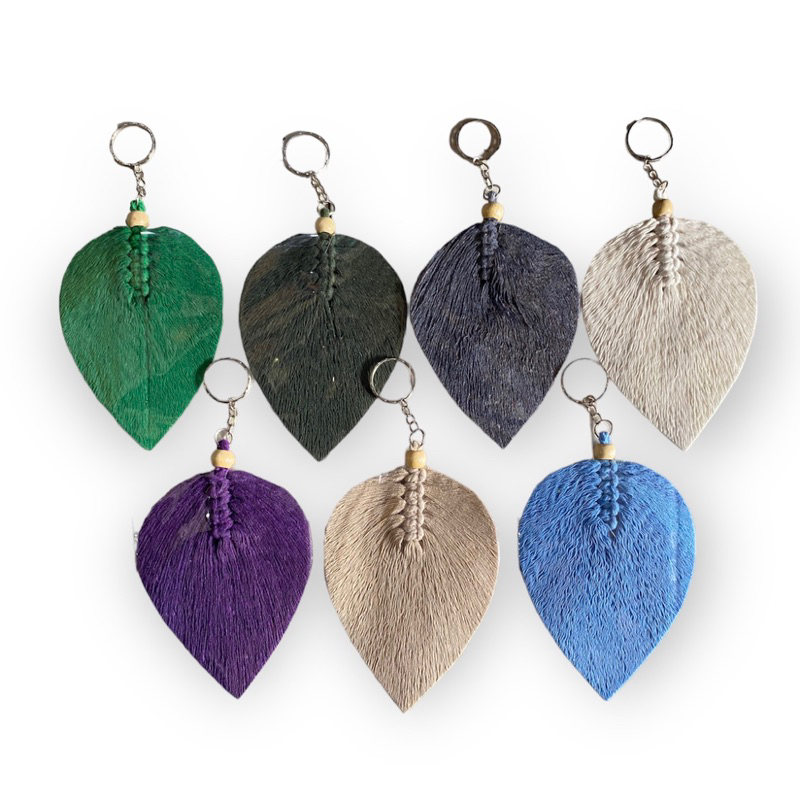 GANTUNGAN KUNCI DAUN OLEH-OLEH BALI