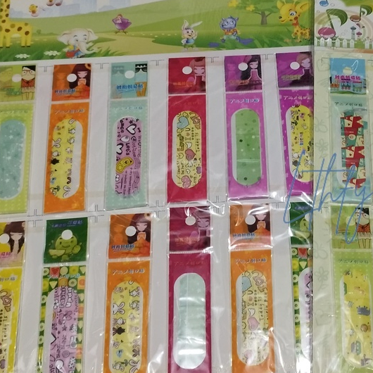 HANSAPLAST LUKA ANAK MOTIF ISI 60PCS PER LEMBAR // PLESTER ANAK ANAK KARAKTER