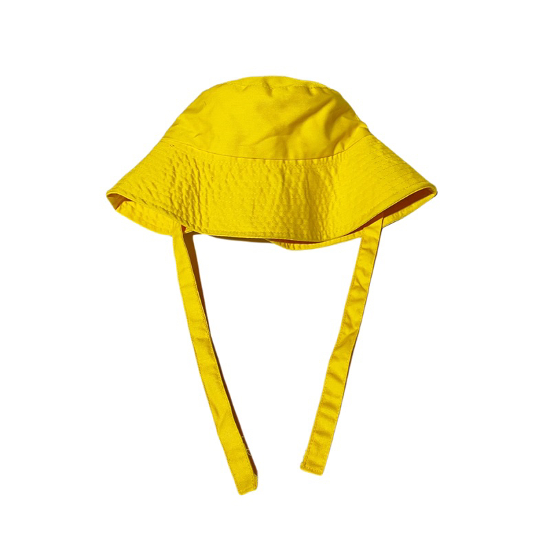 Image of Topi BUCKET HAT POLOS BOLAK BALIK HITAM DEWASA | bucket tali topi polos topi pantai #5