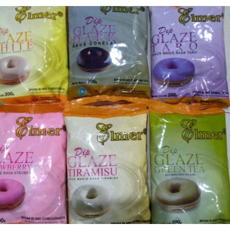 

glaze toping donat