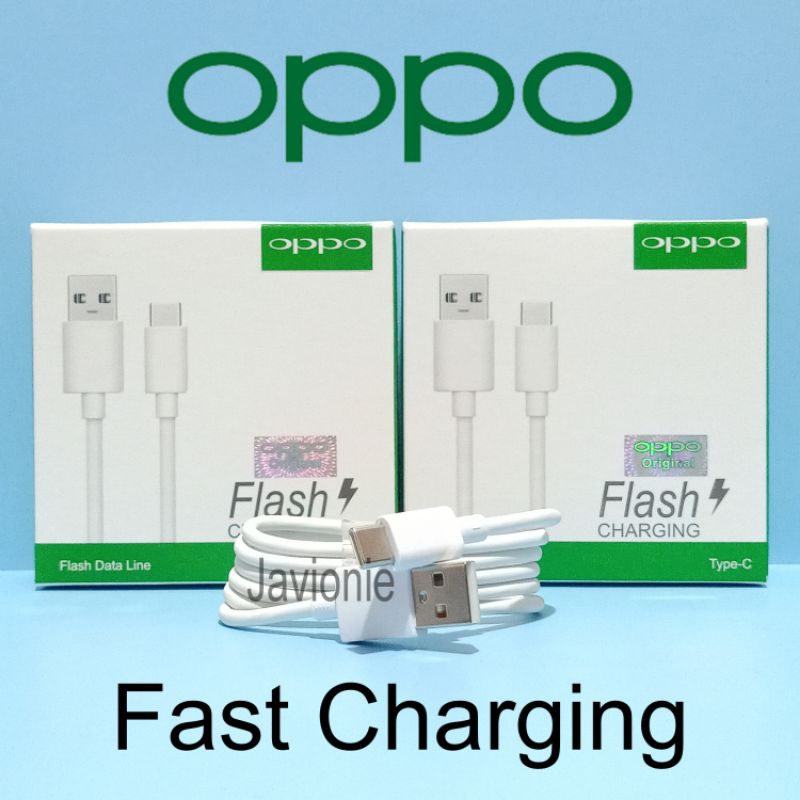 Kabel Data Charger OPPO TYPE C A16 A33 A5 A52 A53 A54 A55 A57 A74 A76 A77s A78 A9 A92 A95 A96 Reno 4F 5G Original Fast Charging Casan Cas