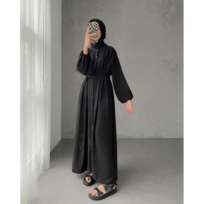 Kesya Dress Wanita Crinkle Airflow