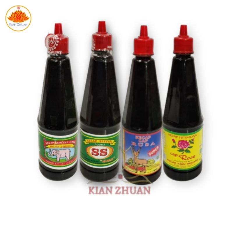 

Kecap Asin Bangka 300ml / Kecap Siong / Kecap Rusa / Kecap Mawar / Kecap SS