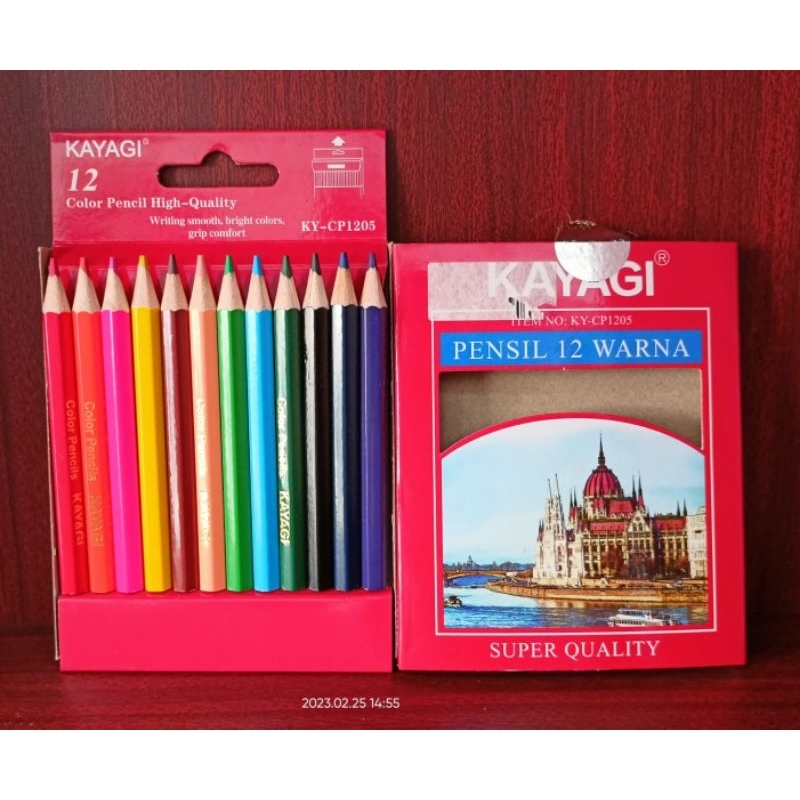 

PENSIL 12 WARNA KAYAGI PENDEK KY_CP1205