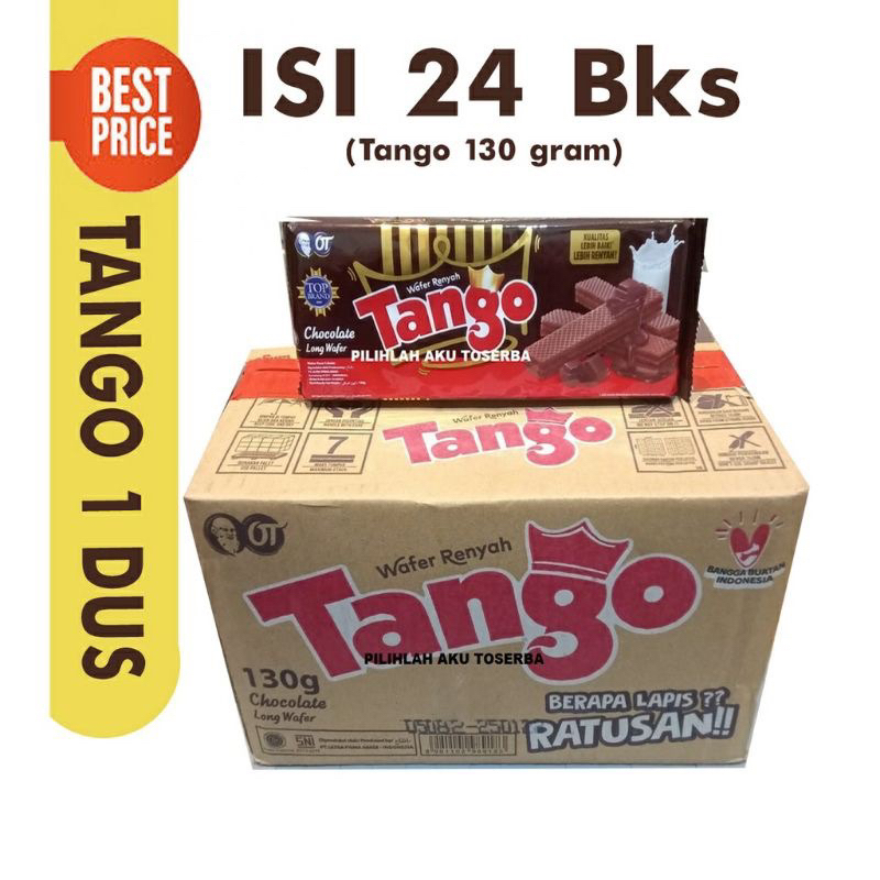 

WAFER TANGO 110g 1 DUS PALING MURAH/TANGO HAJATAN/WAFER COKLAT