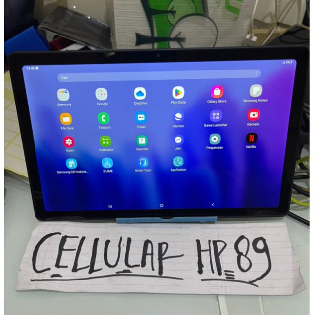 Samsung Galaxy TAB A7 OS Android 12 10,4in SM-T505 4G LTE Ram 3GB ROM 32GB Seken Mulus