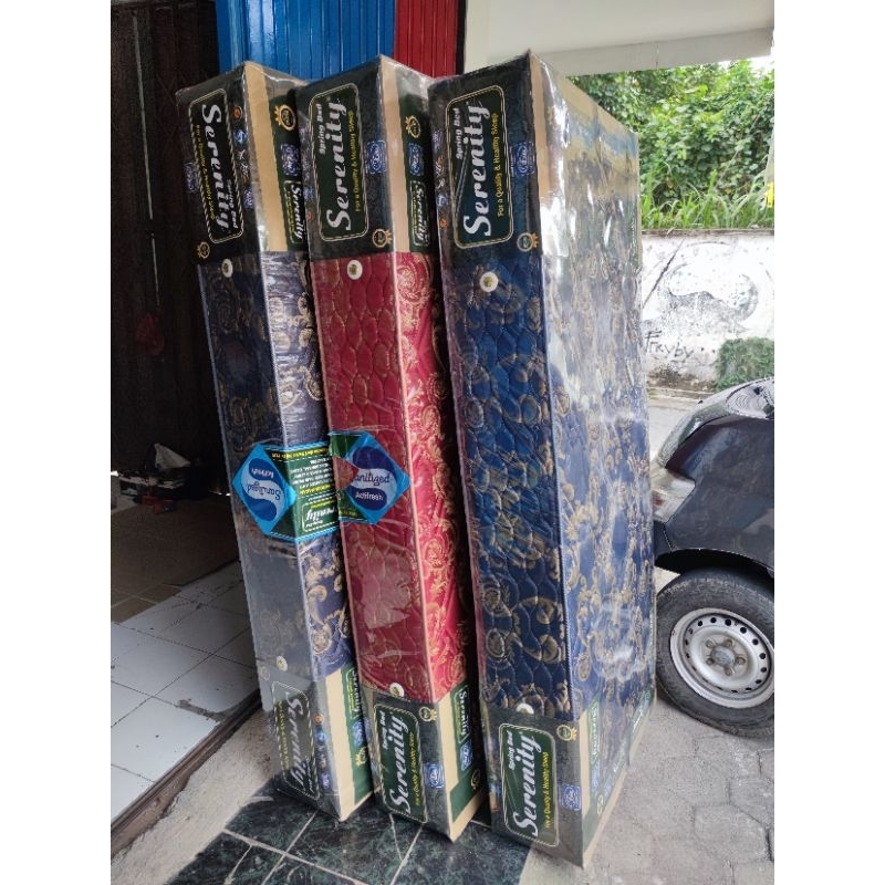 Springbed matras Serenity Superstar 90x200 100x200 120x200 - Garansi resmi - Free ongkir kota Semara