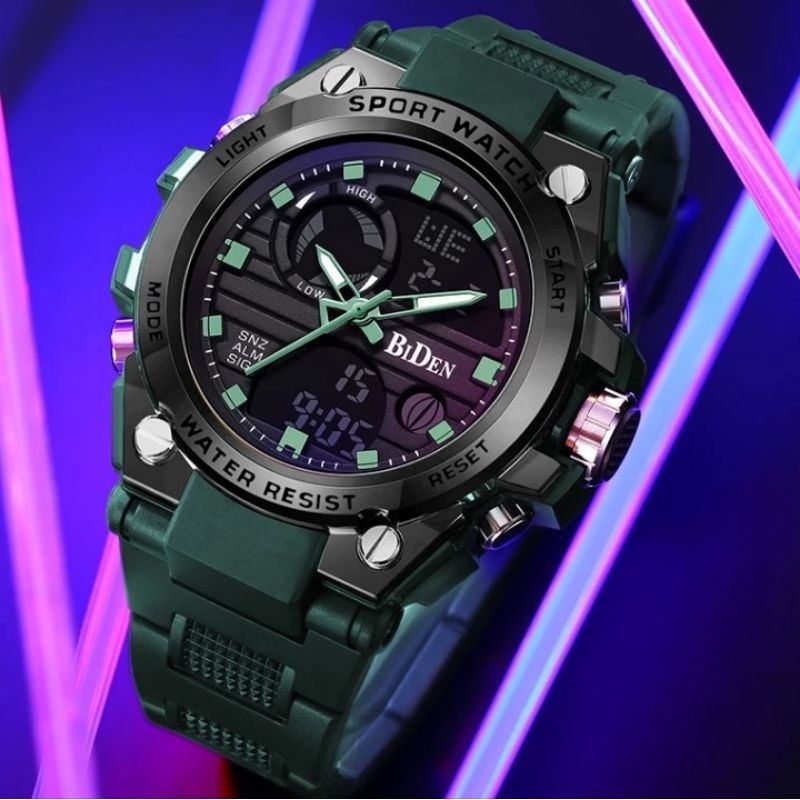 Jam Tangan Biden Original Analog Digital