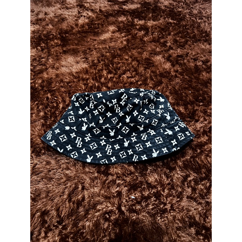 Vintage Monogram Playboy Bucket Hat
