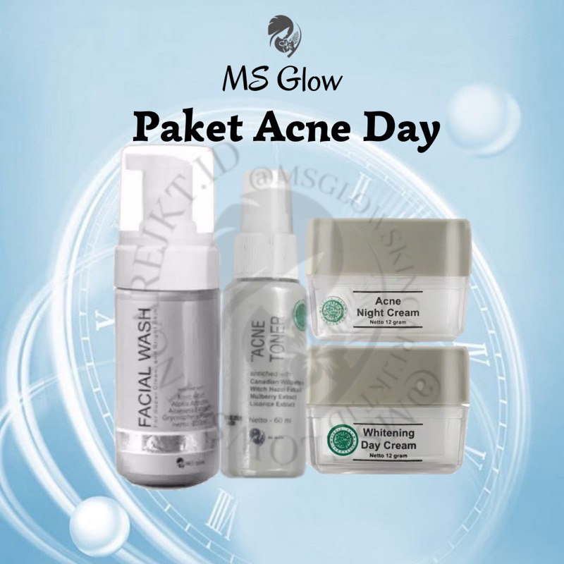 MS GLOW PAKET ACNE / PAKET ACNE MS GLOW