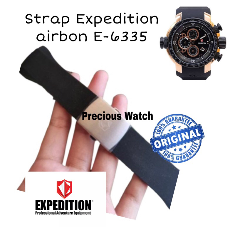 Tali jam tangan expedition E6335 AIRBON strap jam expedition airbone e-6335 original