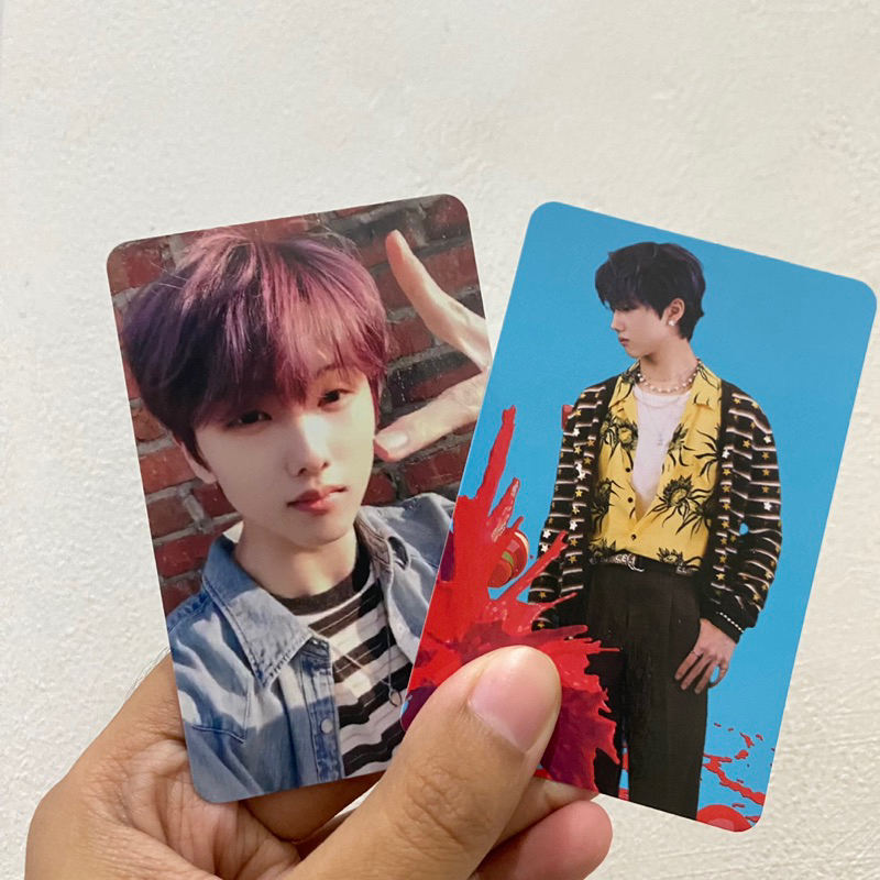 pc jisung nct dream hot sauce ar selfie photocard