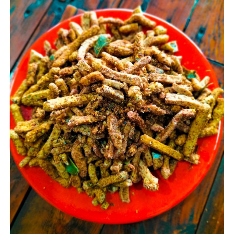 

[ BASRENG NIKREUH ] basreng pedas daun jeruk/Original/Sambal matah/Rendang