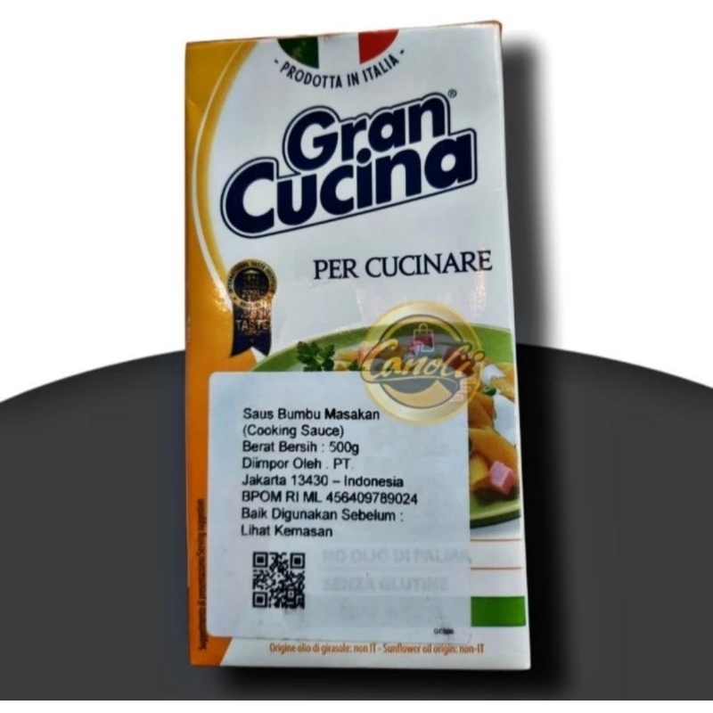 gran cucina per cucinare cooking cream 500gr italy