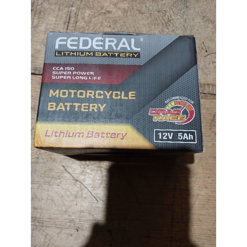 aki motor lithium federal 12V 5A