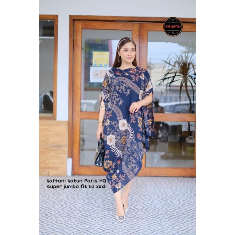 kaftan batik solo ORI bahan Paris premium banyak pilihan motif bisa milih ukuran allsize fit JUMBO