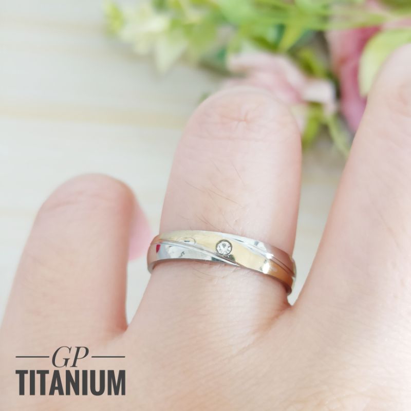 Cincin titanium anti karat RGN26