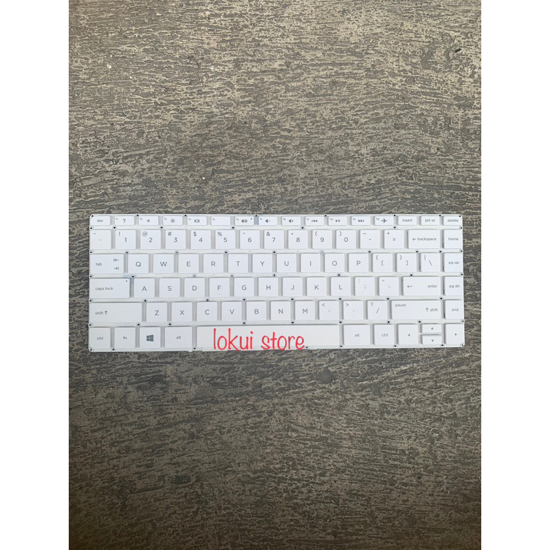 KEYBOARD LAPTOP HP 14-V201TX V205TX V206TX V041TX V043TX WHITE PUTIH