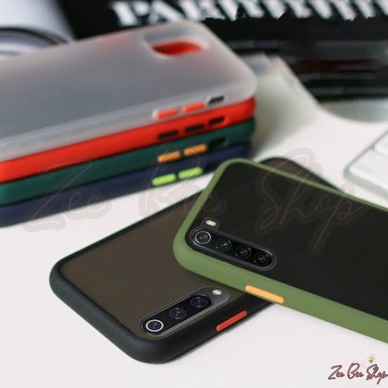 [HND89] Soft Case Hard Fuze Doff Transparan REALME