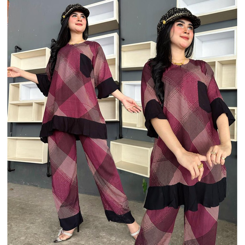 One Set Rayon Premium Busui Friendly