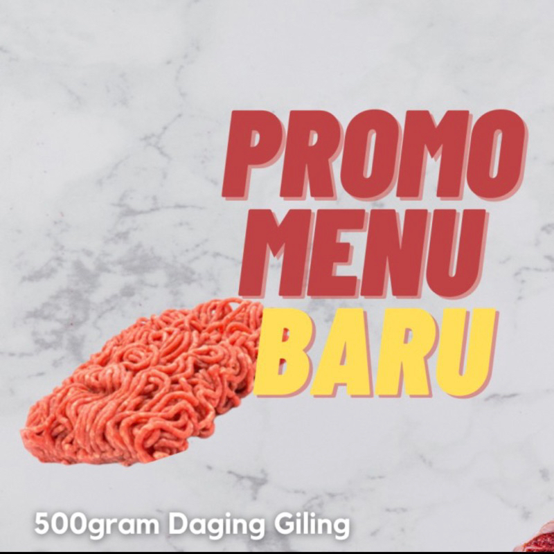 

Daging Giling Sapi Reguler 500gr