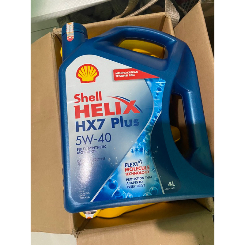 Oli Shell Hellix HX7 4 Liter