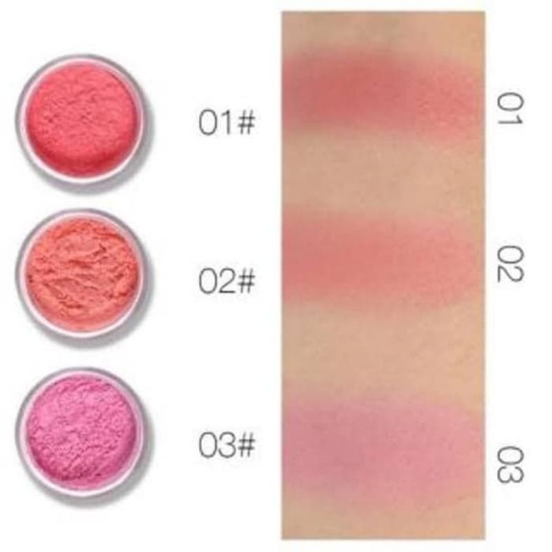 Medan Termurah/Blush On Chic Trendy/Soft rose blush blush on chic pemerah pipi