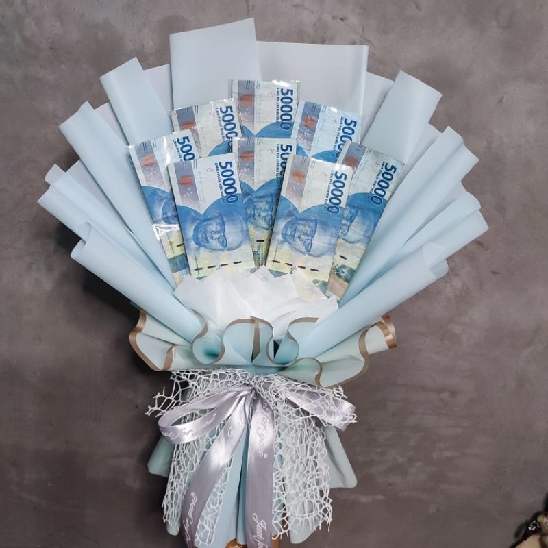 Buket Bouquet bunga wisuda pernikahan ulang tahun acara besar lainnya bisa request