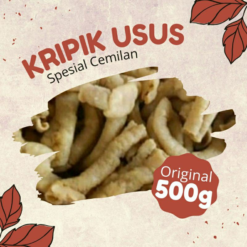 

KRIPIK USUS KRIPSUS ORIGINAL 500 GRAM