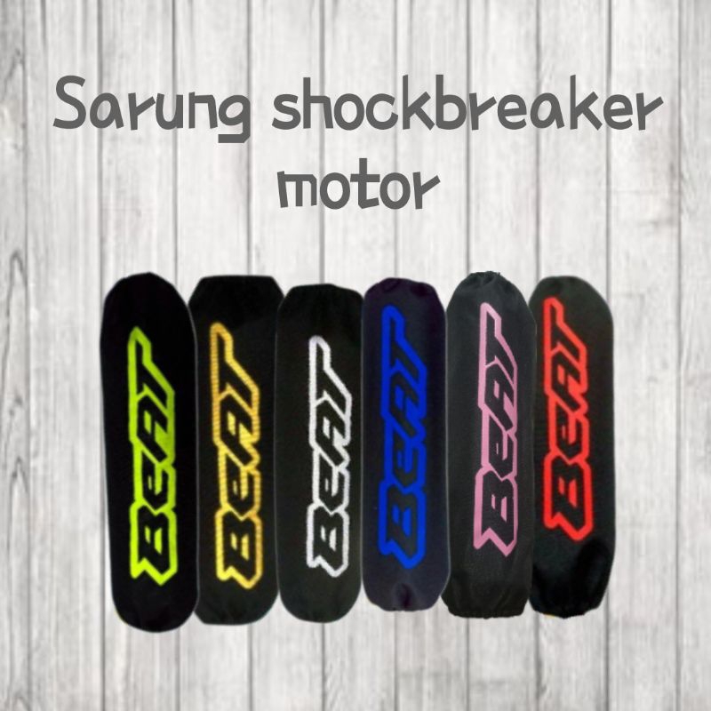 cover shock breaker/sarung shock motor beat