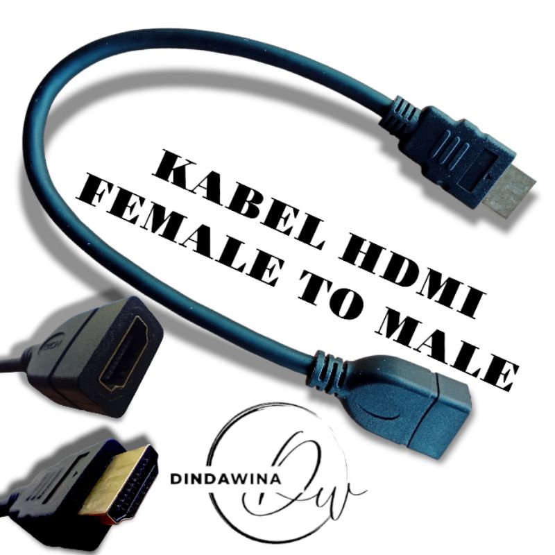 kabel hdmi female to male kabel sambungan hdmi kabel anycast kabel anycast ke tv kabel sambungan don