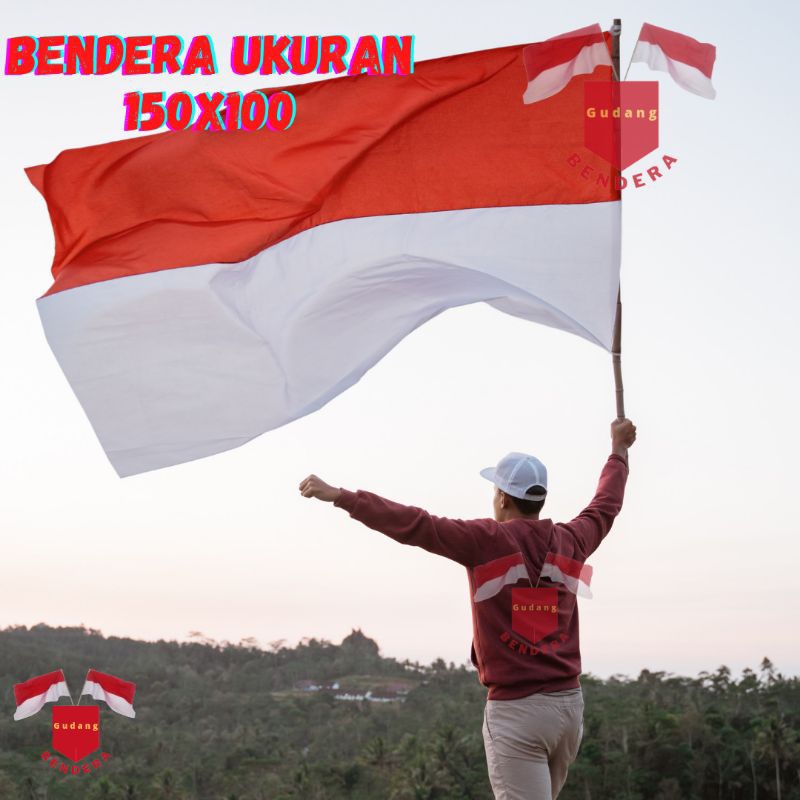 Bendera merah putih Bendera Indonesia 150x100