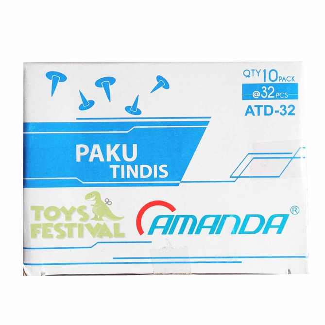 1 Kotak Paku Payung Paku Tindis Amanda isi sekitar 32 pcs