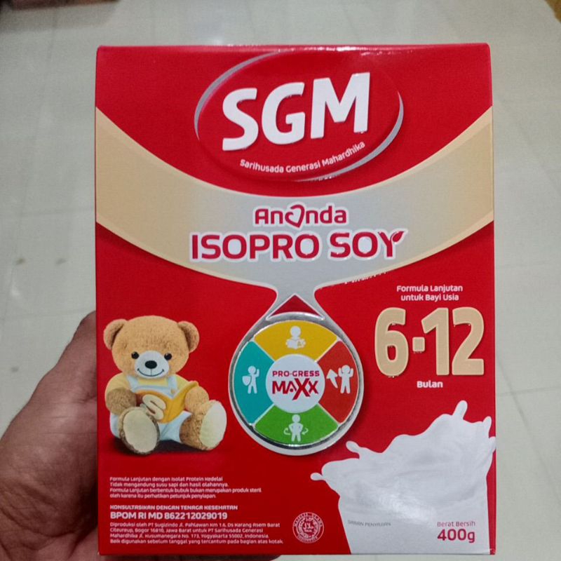 SGM ISOPRO Soya 6-12 400 gr