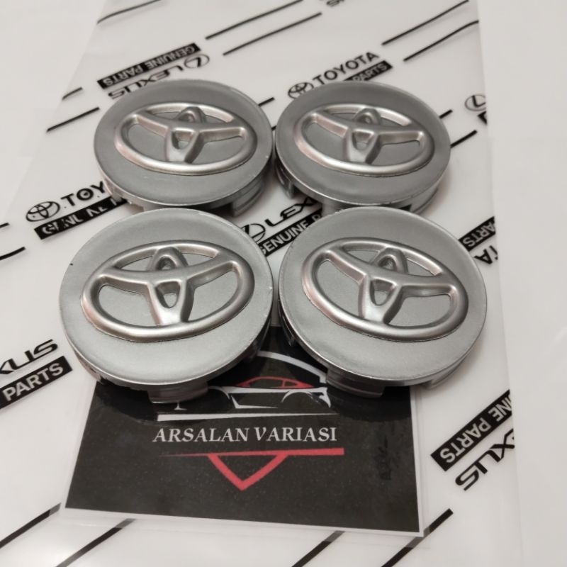 dop tutup velg mobil toyota avanza silver diameter 5,7cm