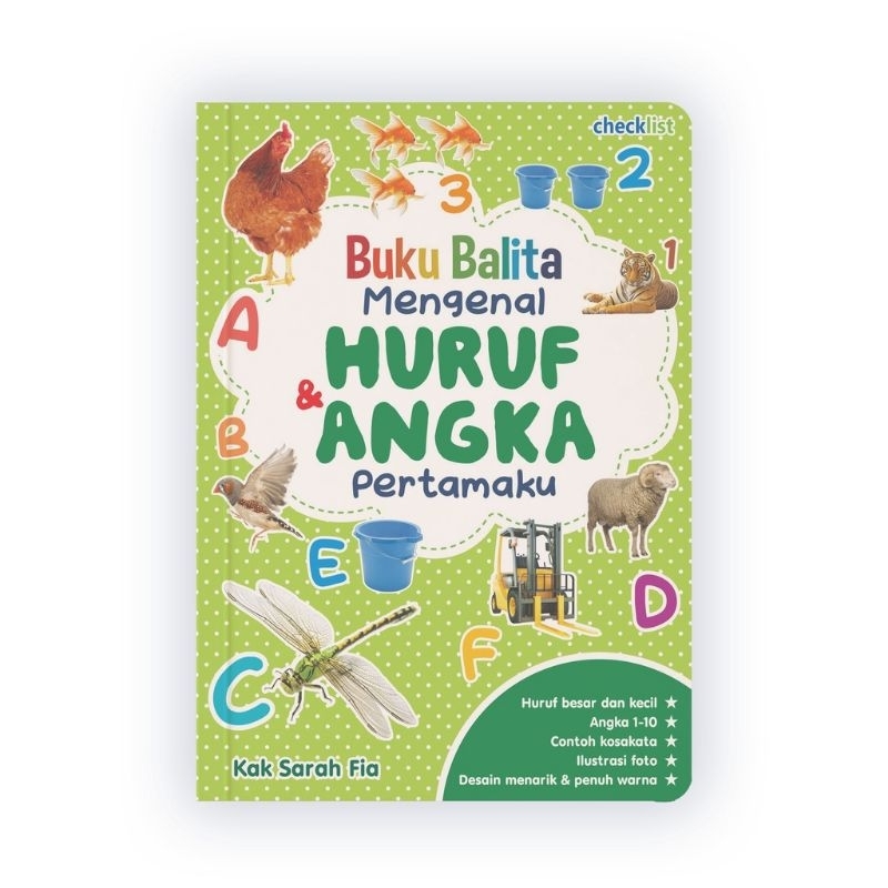 board book buku balita mengenal huruf angka pertamaku
