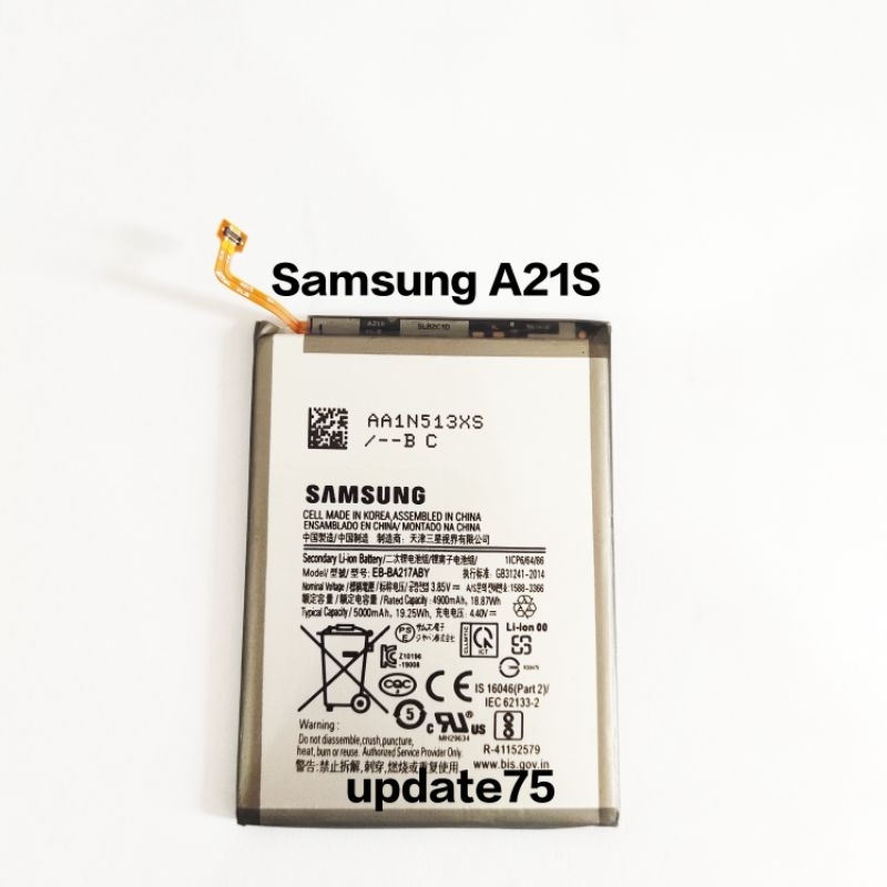 Baterai Samsung A21S A217 A217F A12 A02 EB-BA217ABY