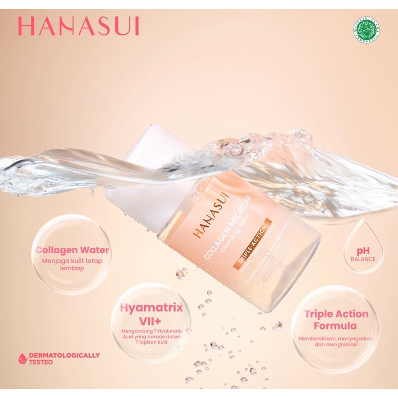 Hanasui Collagen Micellar Cleansing Water - 100ml